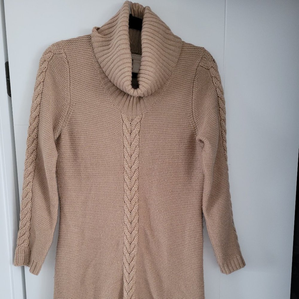 Turtleneck Sweater Dress